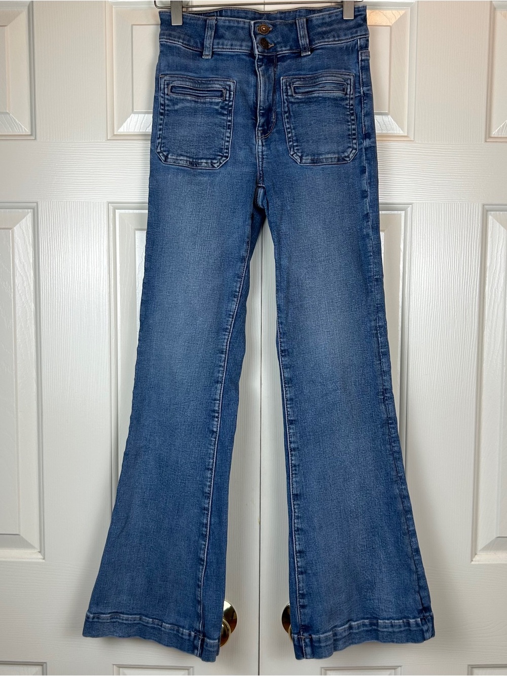 American Eagle Super High Rise Flare Jeans